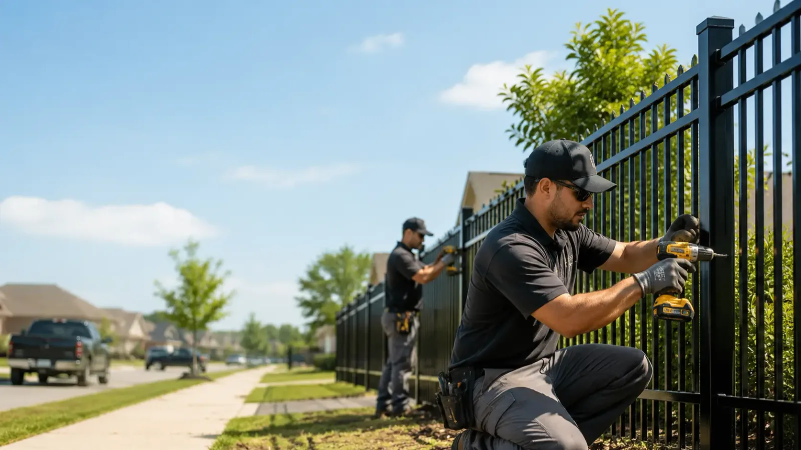 Metal Fence Installation in Barboursville, WV